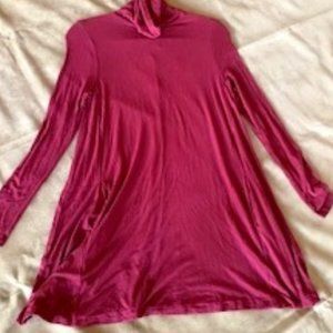 Fuschia Top/Dress - Nylon Size Small